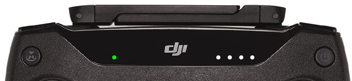 Dron DJI se signálem
