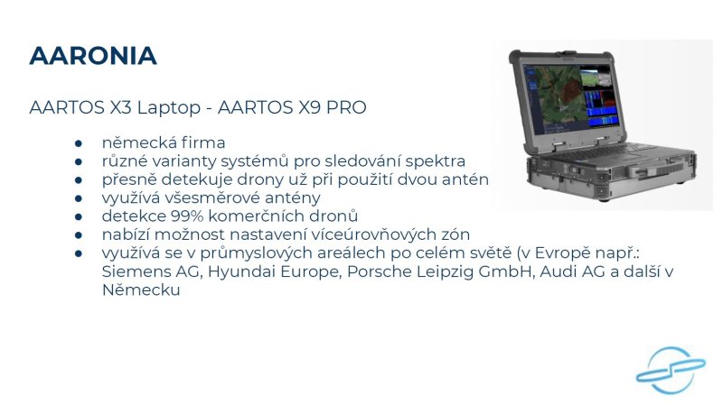 Aaronia pro zabezpečení proti dronům