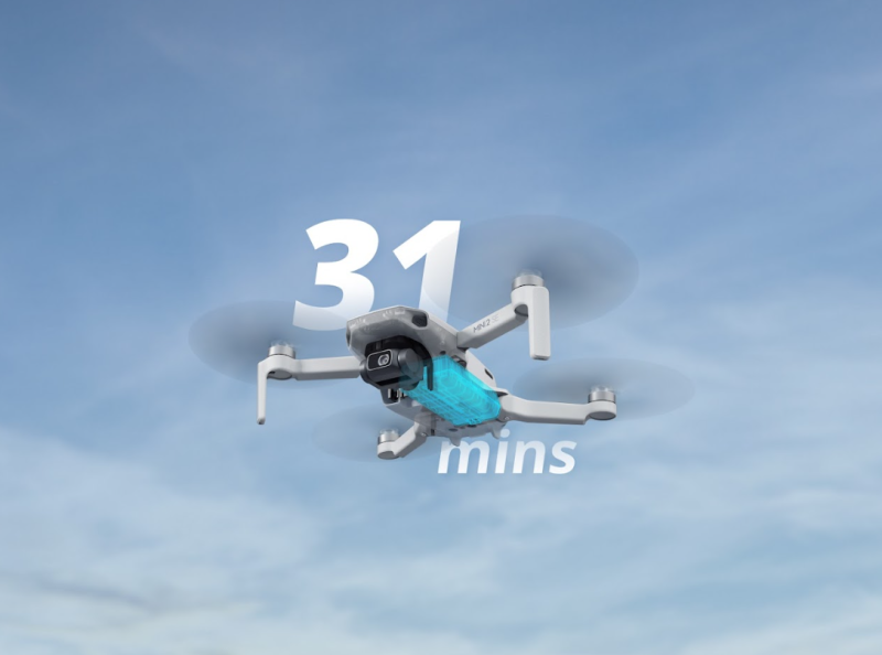 DJI Mini 2 doba letu