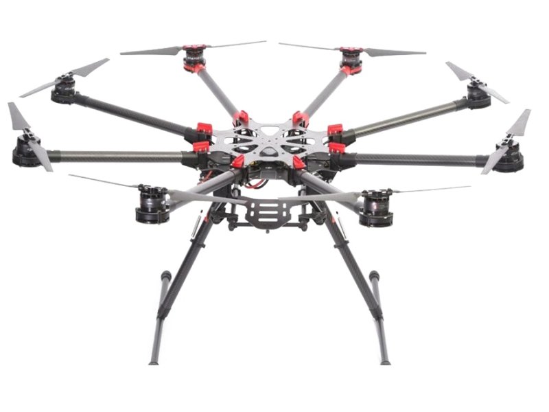 Oktoptéra DJI Spreading Wings s1000, kteoru jste viděli např. ve filmu Modelář