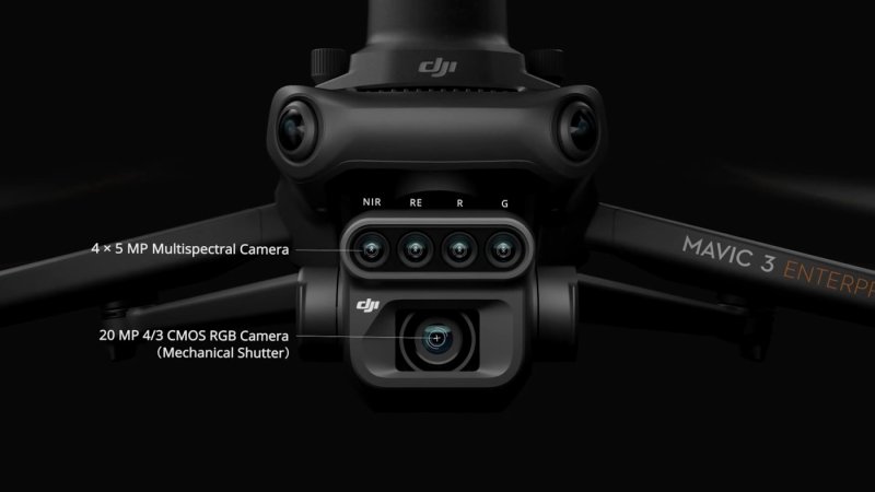 DJI Mavic 3M kamery