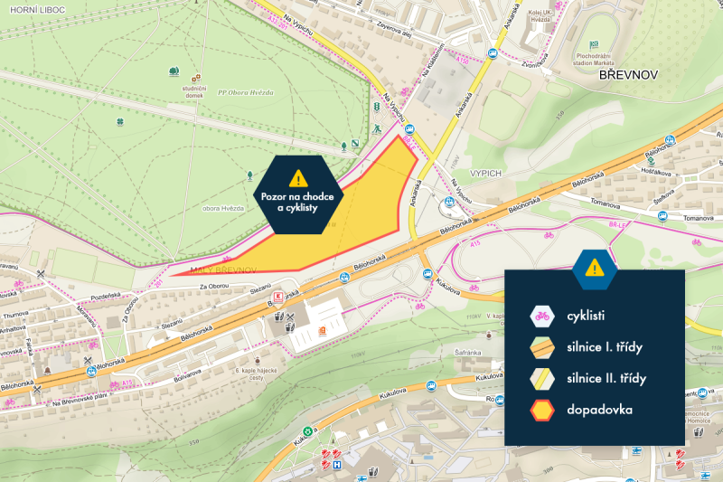 Dron bez registrace - létání v parku Hvězda