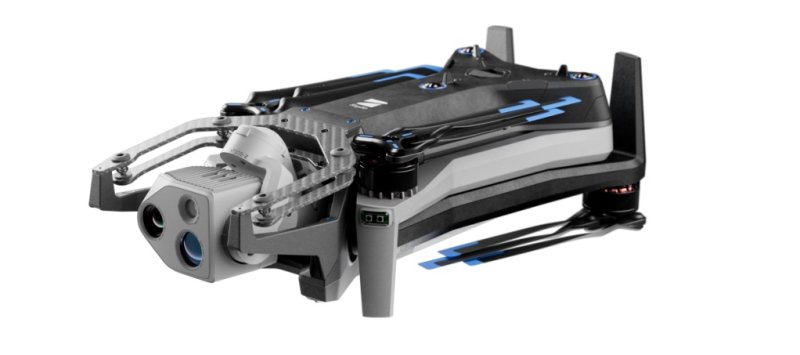 Skydio X10 - složený dron 02