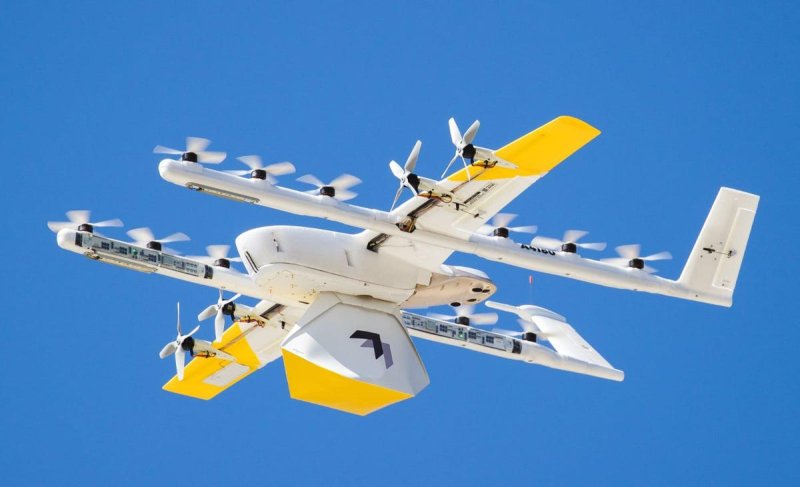 Alphabet Wing dron pro přepravu zásilek