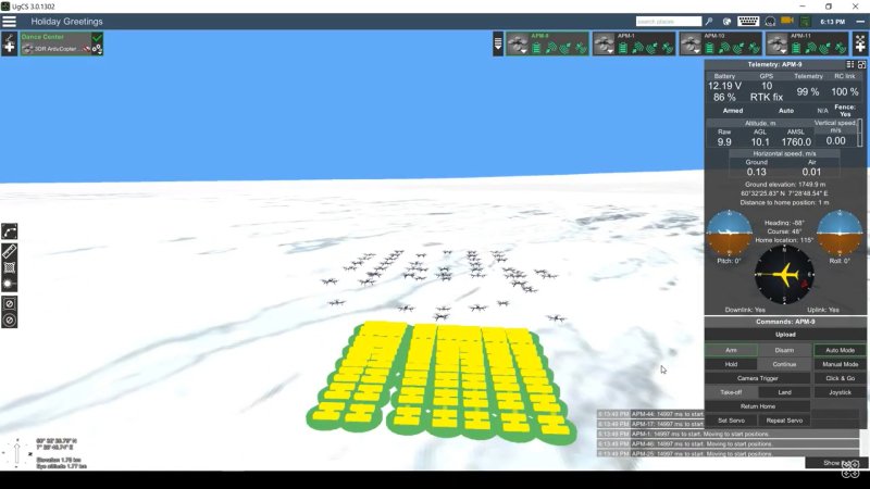 Drone Show náhled programu