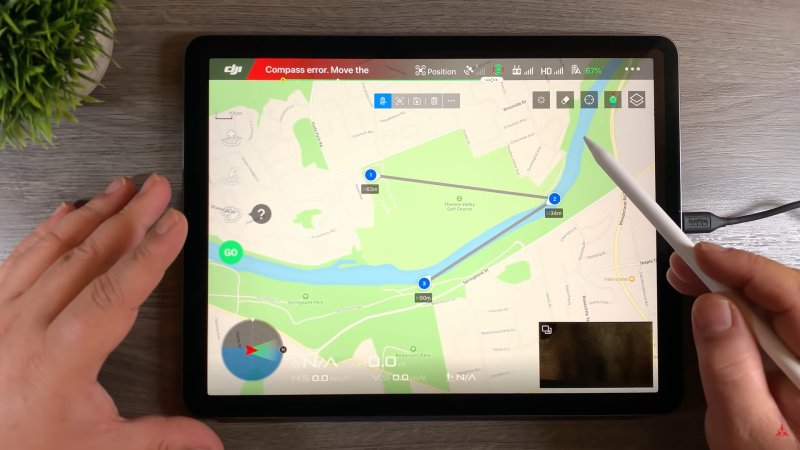 DJI GO Waypoints