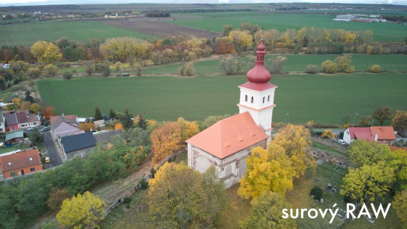 Fotografie z dronu DJI Mini 2 - surový RAW II