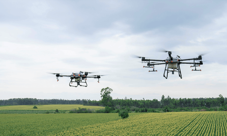 Hexakoptéra DJI Agras T30