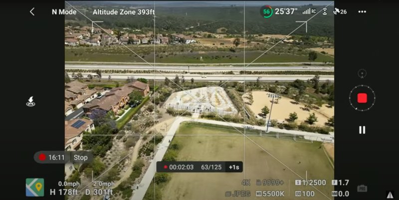Hyperlapse: Ukázka z průběhu záznamu