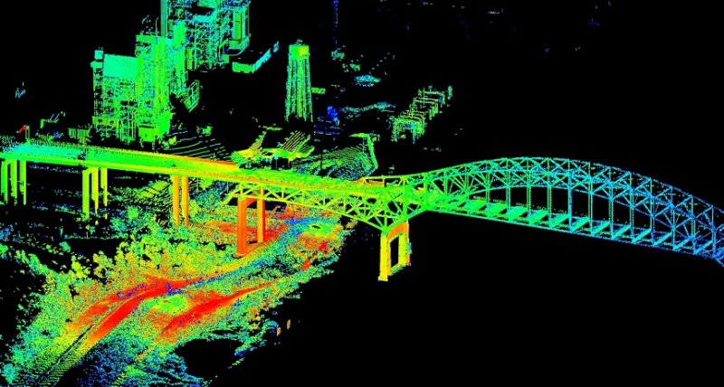 Jak vidí svět LiDAR z dronu