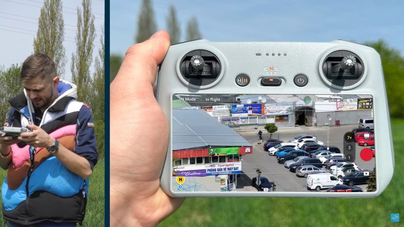 DJI Mavic 3 Pro - náhled 7x zoom