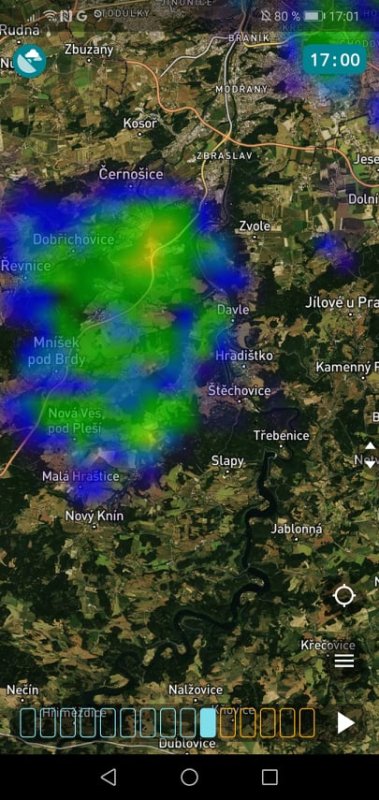 Meteoradar - předpověď počasí nejen pro drony3