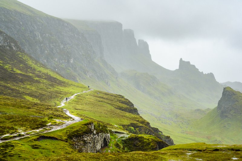 Drsná krása Skotska z dronu ještě vynikne