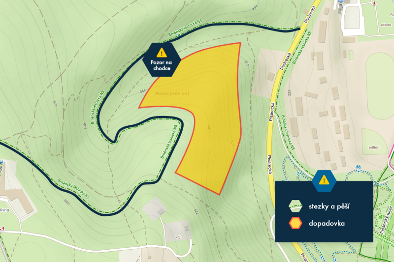 Létání s dronem na městem – Pisárky