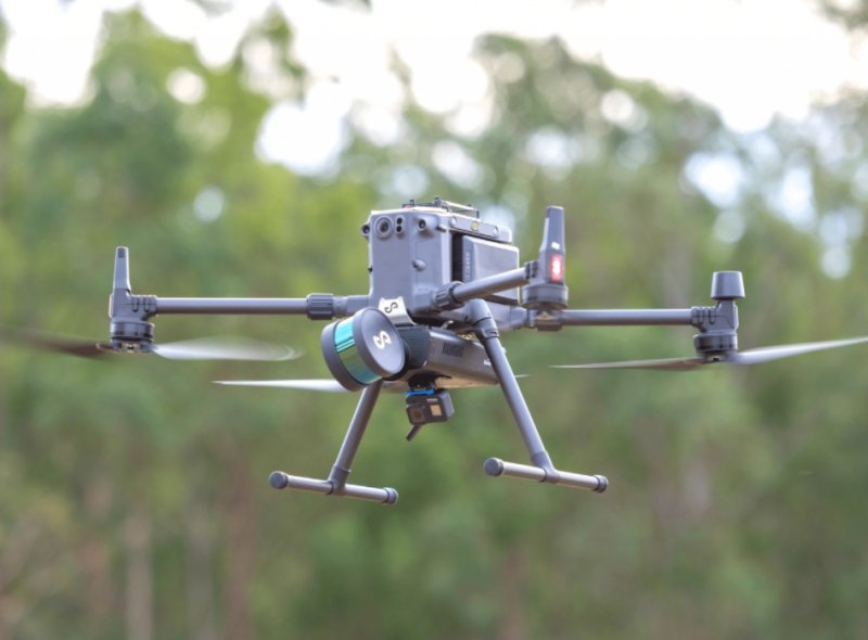 3D LiDAR Emesent a DJI Matrice 300 