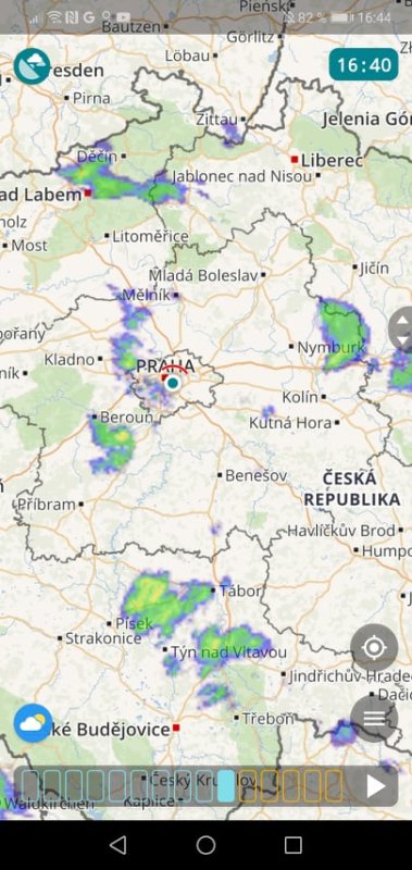 Meteoradar - předpověď počasí nejen pro drony1