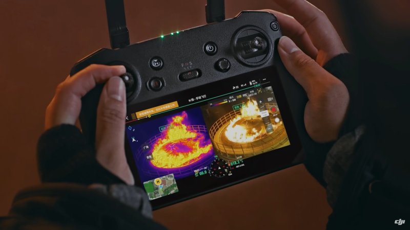 DJI Mavic 3T Duální zobrazení
