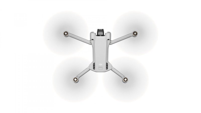 Dron DJI Mini 3 Pro za letu pohled shora