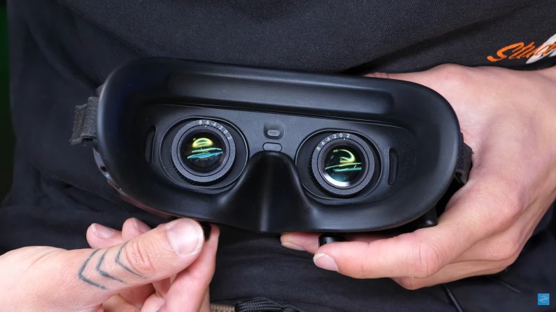 DJI Goggles 2 - dioptrická korekce