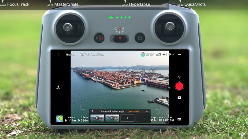 DJI Mini 3 Waypoints Přidávání bodů