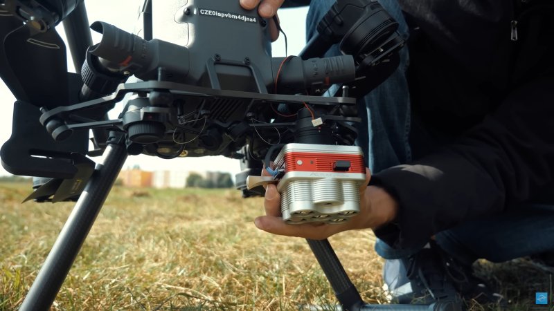 Micasense Altum: Instalace na dron DJI M300
