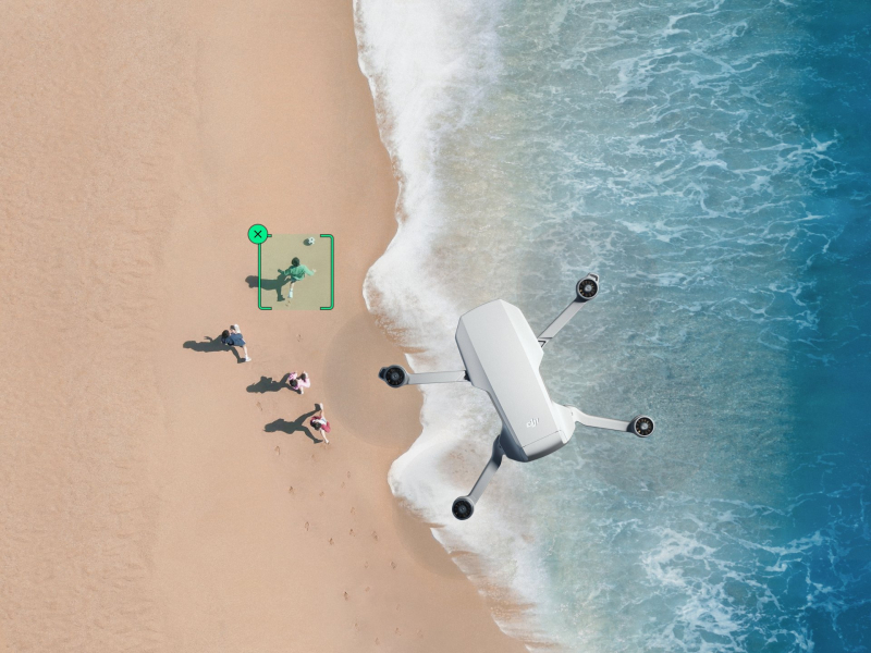 Sledování objektu s DJI Mini 2 SE
