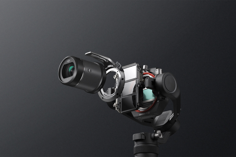 Ronin 4D vestavěné stop ND filtry