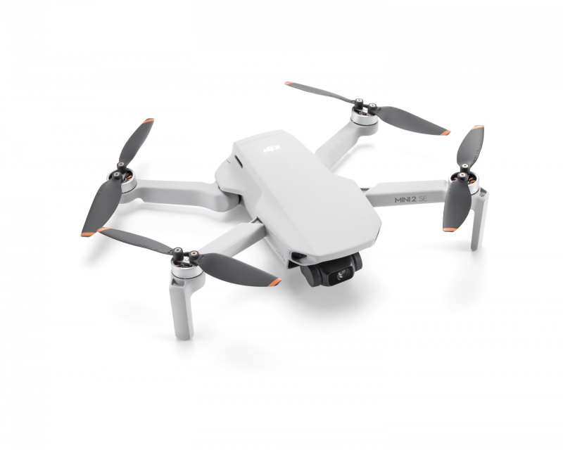 Dron DJI Mini 2 SE z boční strany