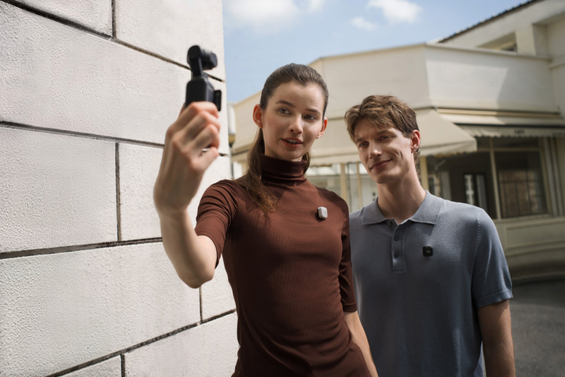 Sada pro audio DJI Mic Mini v praxi - kopie