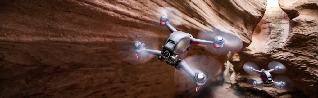 Závodní drony a FPV drony
