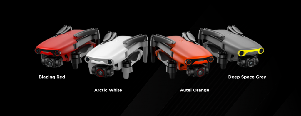 Barevné varianty dronu Autel EVO Nano+
