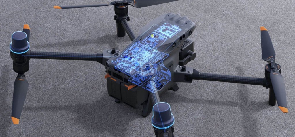Záložní systémy dronu DJI M30