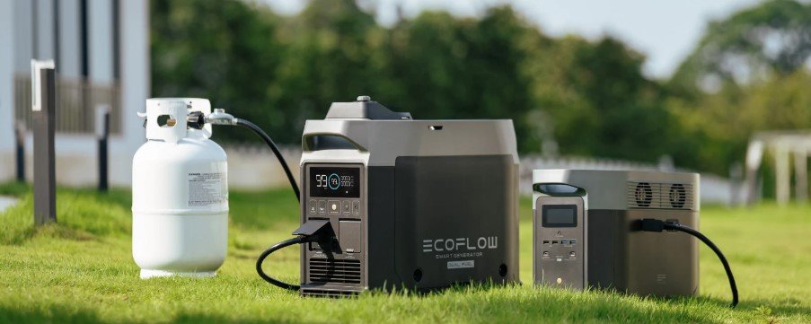 EcoFlow Generator a snadné spárování s přenosnou nabíjecí stanicí
