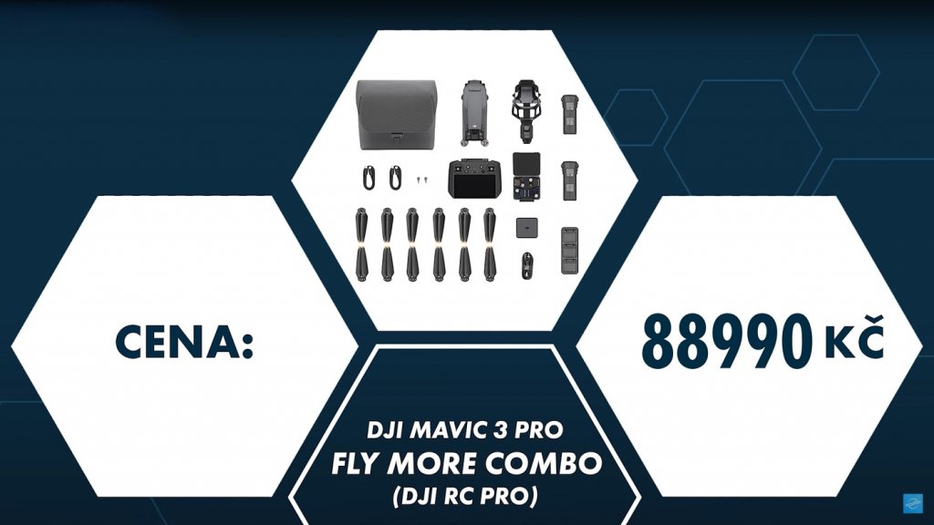 DJI Mavic 3 Pro - Fly More Combo + DJI RC PRO