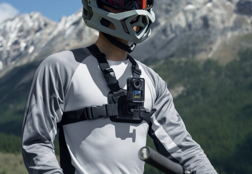 Osmo Action 4 Cycling-Chest Strap Mount