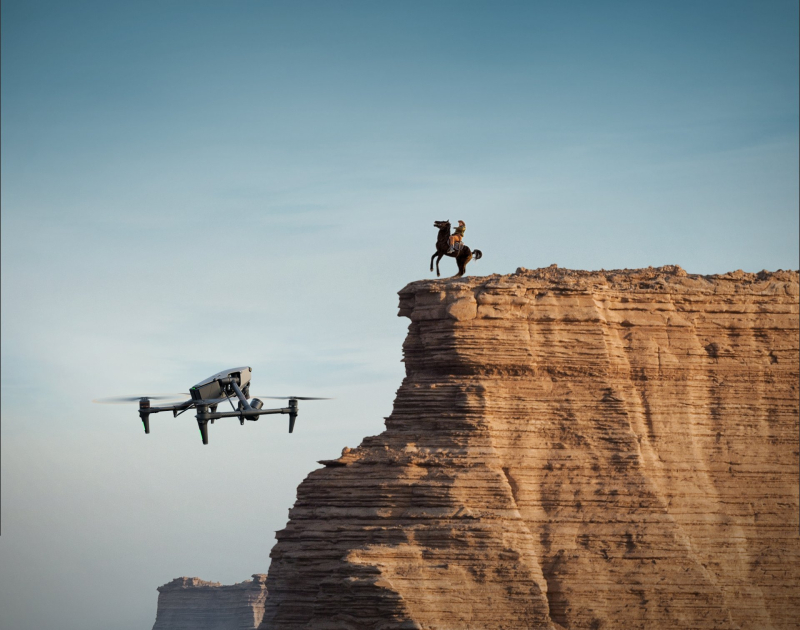 Tilt Boost u dronu Inspire 3