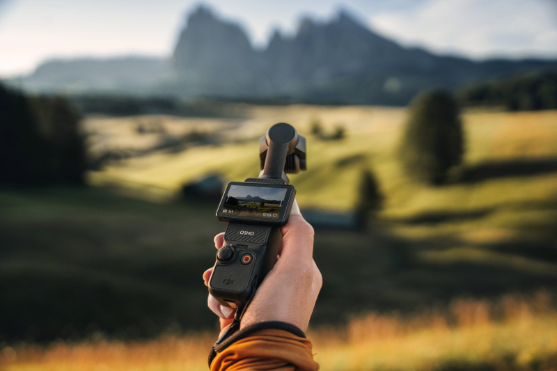 DJI Pocket 3 pro nádherné záběry krajiny