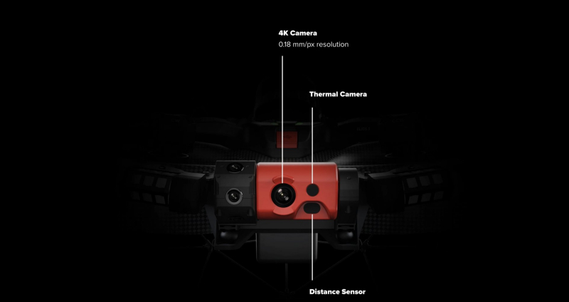 Indoor dron Elios 3