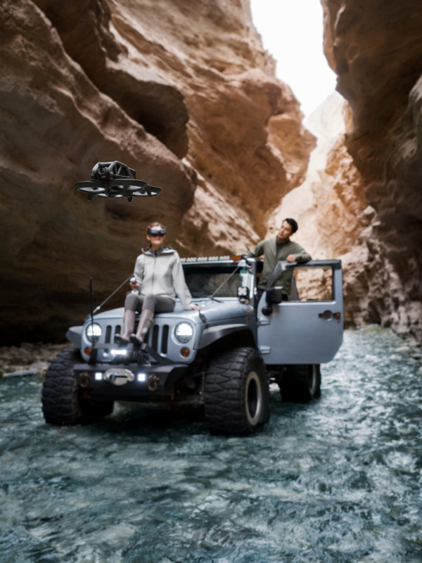 DJI Avata se nezalekne ani ultra těsných průletů