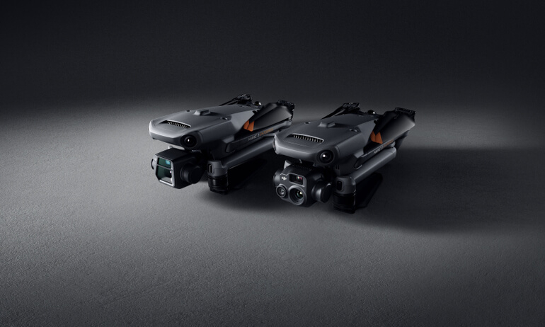 Dron DJI Mavic 3E a 3T z nové řady Mavic Enterprise