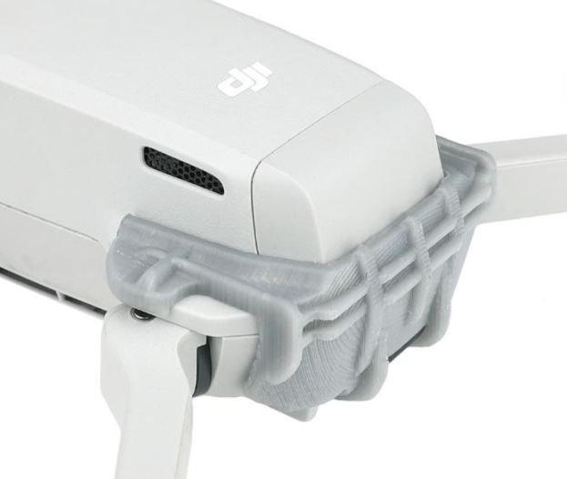 Pojistka baterie na dron DJI Mavic Mini, Mini 2 nasazená