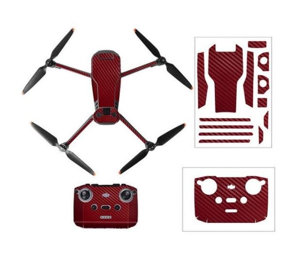 Červený polep na dron DJI Mavic 3