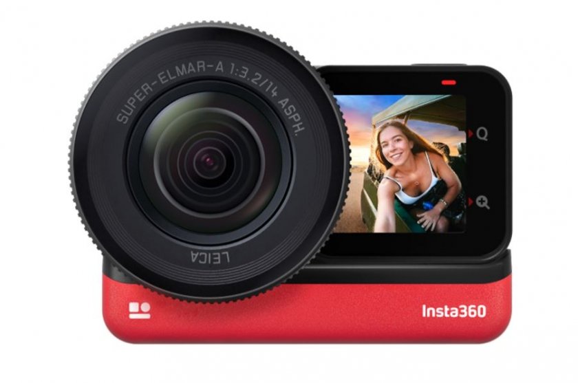 Akční kamera Insta360 ONE RS (1-Inch Edition) zepředu