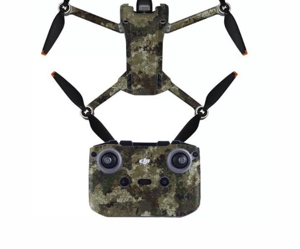 Camouflage polep na celý dron DJI Mini 3 Pro a dálkový ovladač