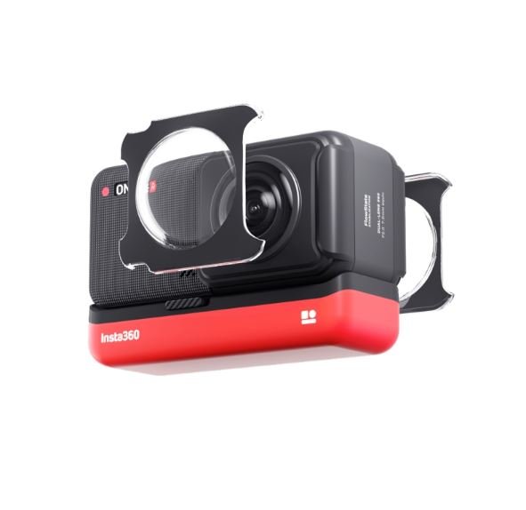 Samolepící kryt na kameru Insta360 ONE RS - 360° modul nasazení