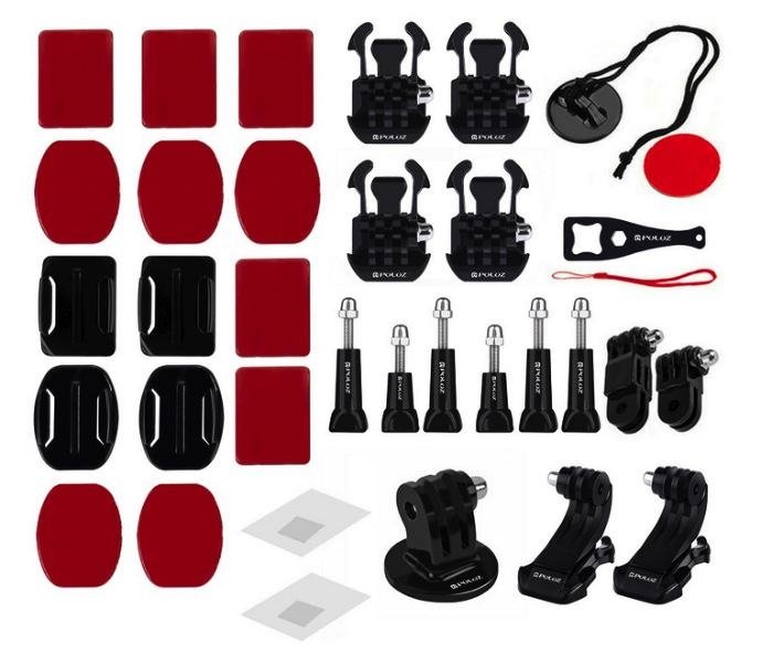 Sada příslušenství pro akční kameru (45 ks) obsah balení