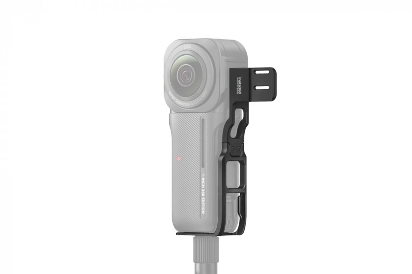 Insta360 ONE RS 1-Inch 360 Invisible Mic Bracket (RODE Wireless GO and GO II) ze strany