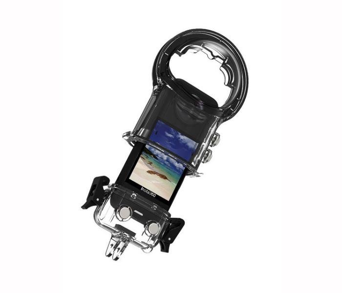 Podvodní kryt do 40 metrů na kameru Insta360 X3 nasazení