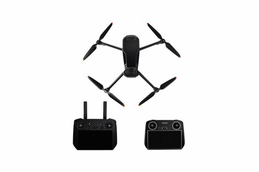 Černý polep na dron DJI Mavic 3 Pro + DJI RC