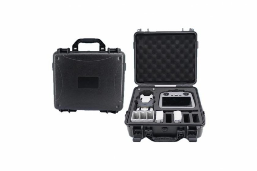 Černý ohnivzdorný kufr na dron DJI Mini 4 Pro